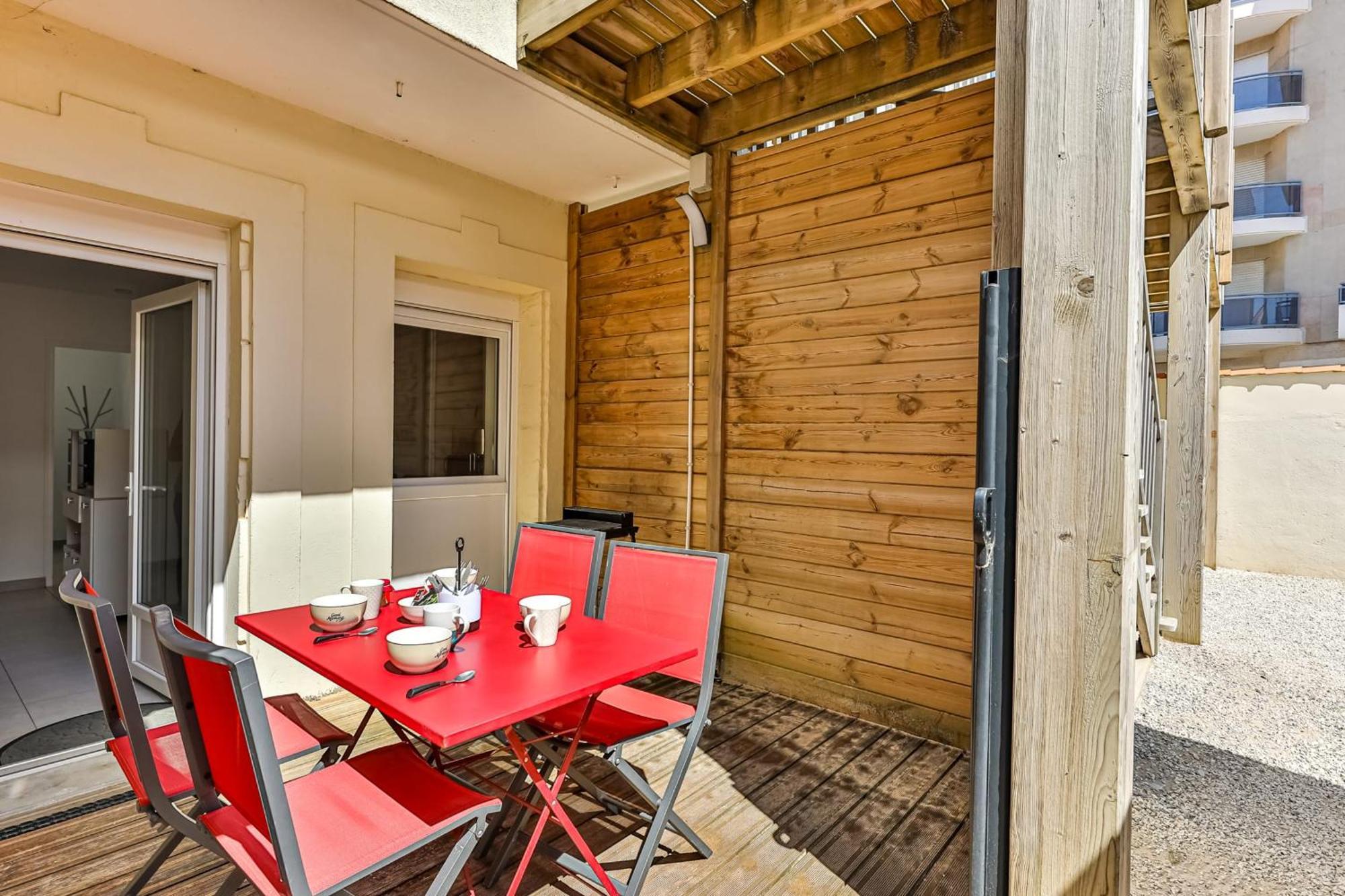 Le Remblai - 50M De La Plage - Terrasse Saint-Jean-de-Monts Exteriör bild